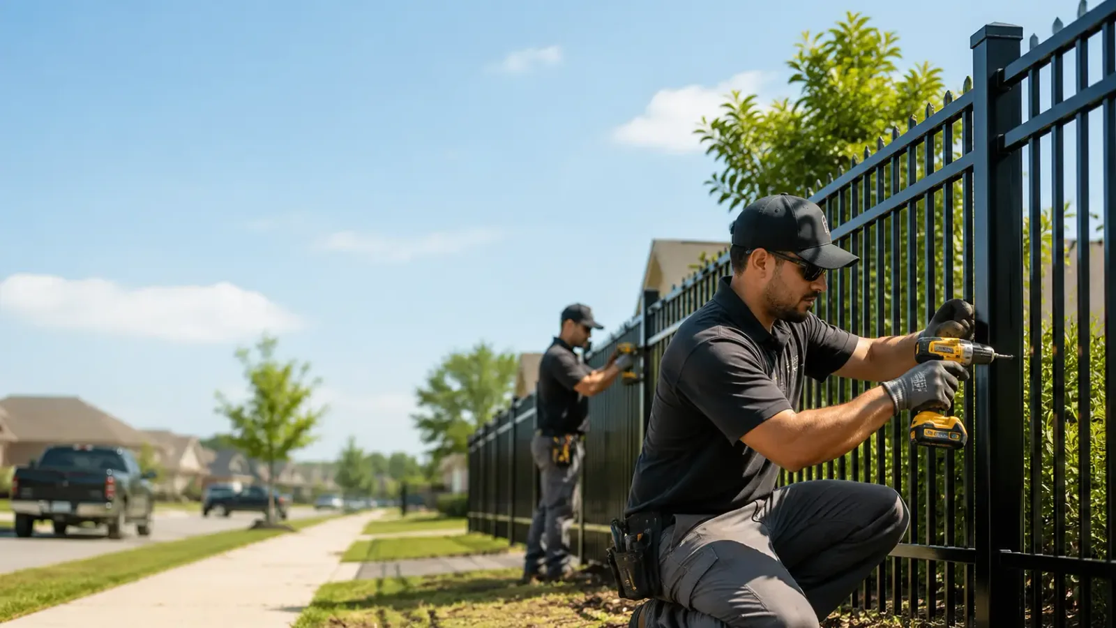 Metal Fence Installation in Sunfield, MI